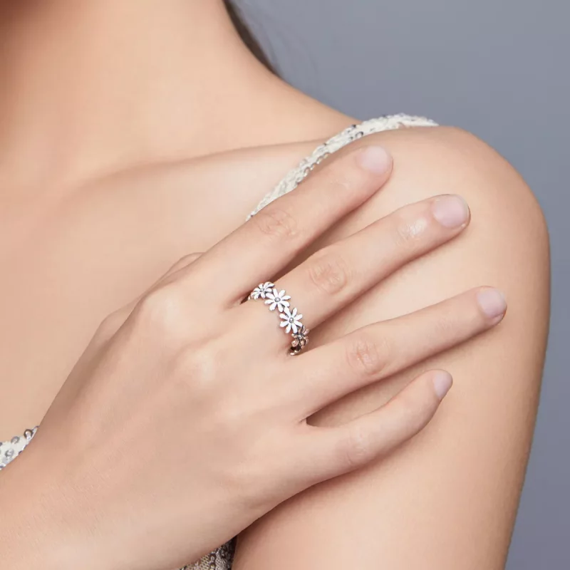 (afbeelding voor) Pandora Style Visstaart Ring - SCR670 - Bekijken 5