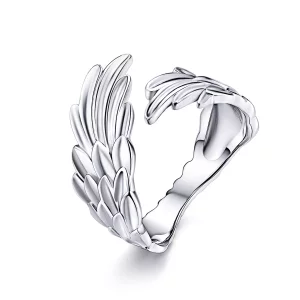 (afbeelding voor) Pandora Style Vleugels van Hoop Open Ring - SCR512