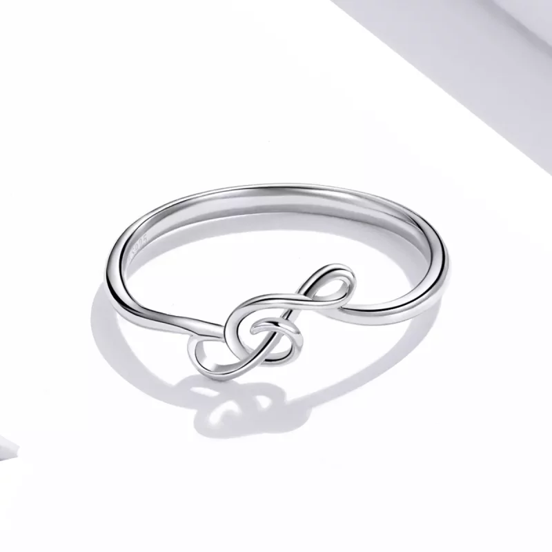 (afbeelding voor) Pandora Style Vloeiende notitie Ring - SCR727 - Bekijken 4