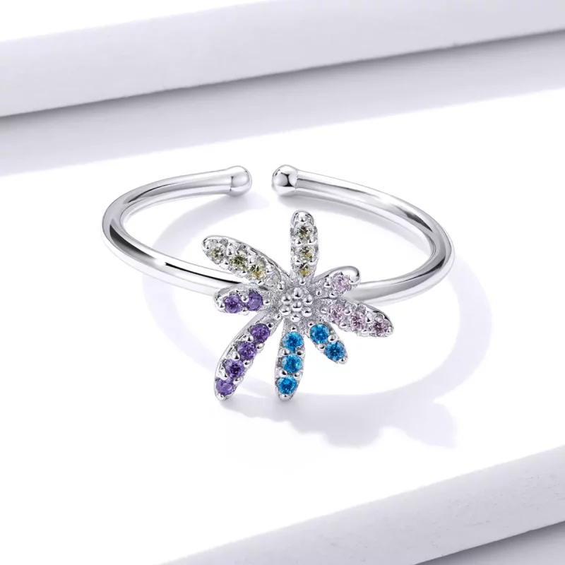 (afbeelding voor) Pandora Style Vuurwerk Open Ring - BSR120 - Bekijken 3