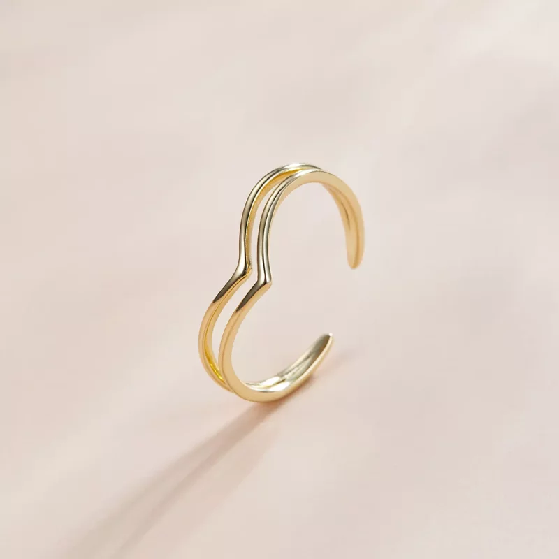 (afbeelding voor) Pandora Style Wensen Open Ring - SCR713 - Bekijken 2