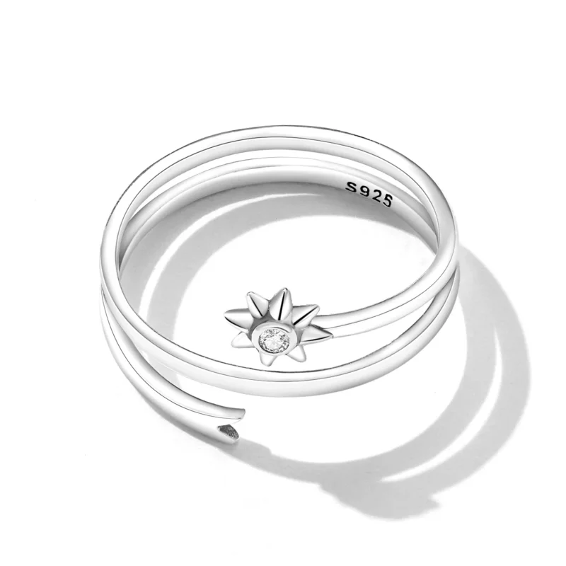 (afbeelding voor) Pandora Style Wensmeteoor Open Ring - SCR810 - Bekijken 5
