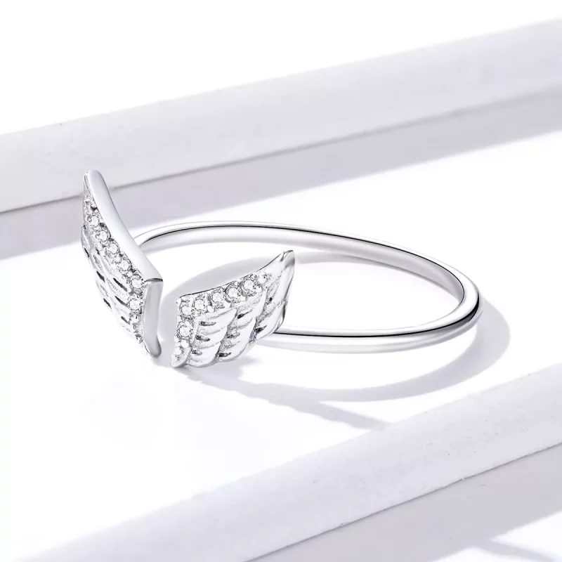 (afbeelding voor) Pandora Style Wing Open Open Ring - BSR108 - Bekijken 3