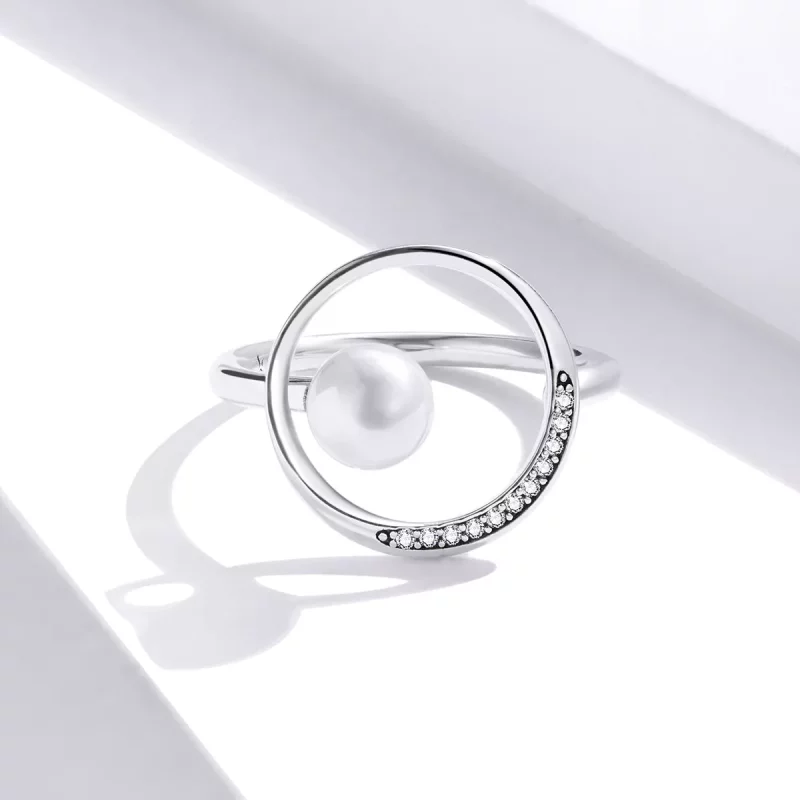 (afbeelding voor) Pandora Style Zachte schelpkraal Open Ring - SCR664 - Bekijken 2