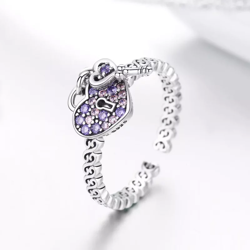 (afbeelding voor) Pandora Style Zoete belofte Open Ring - SCR486 - Bekijken 2