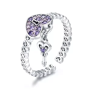 (afbeelding voor) Pandora Style Zoete belofte Open Ring - SCR486
