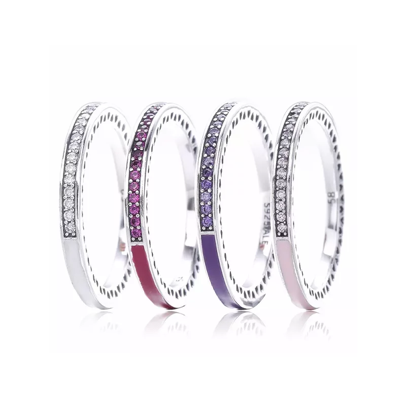 (afbeelding voor) Cerise Radiant Hearts Of Pandora Ring - 191011Ncc