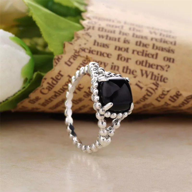 (afbeelding voor) PANDORA Black Vibrant Spirit Ring 197188NCK - Bekijken 2