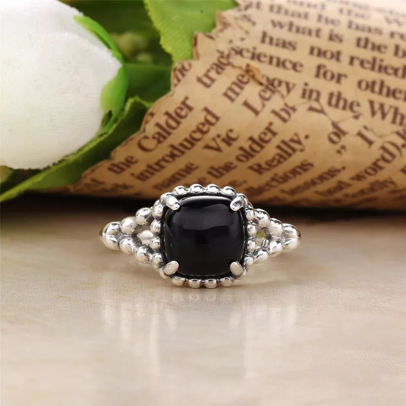 (afbeelding voor) PANDORA Black Vibrant Spirit Ring 197188NCK - Bekijken 3