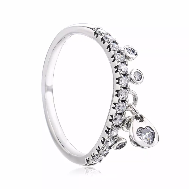 (afbeelding voor) PANDORA Chandelier Droplets Ring 197108CZ - Bekijken 2