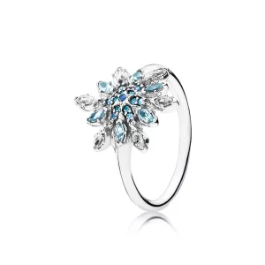 (afbeelding voor) PANDORA Crystallised Snowflake Ring - 190969Nblmx