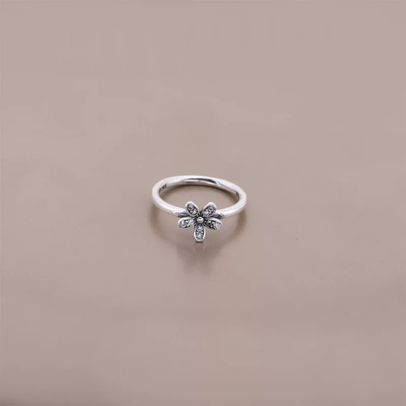 (afbeelding voor) PANDORA Daisy Silver Ring With Cubic Zirconia - 190932CZ - Bekijken 2