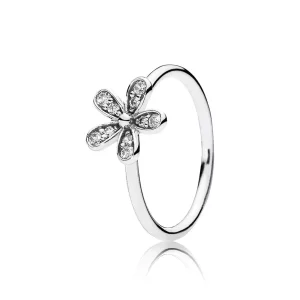 PANDORA Daisy Silver Ring With Cubic Zirconia - 190932CZ (afbeelding voor) PANDORA Daisy Silver Ring With Cubic Zirconia - 190932CZ