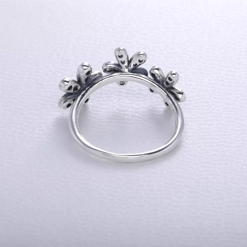 (afbeelding voor) PANDORA Daisy Silver Ring With Cubic Zirconia - 190933CZ - Bekijken 3