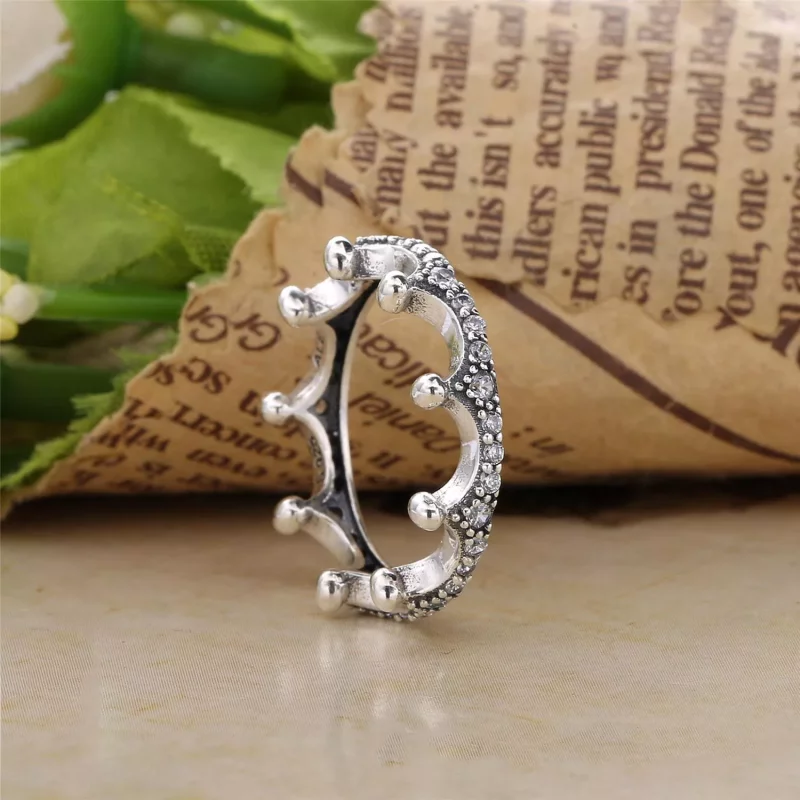 (afbeelding voor) PANDORA Enchanted Crown Ring 197087CZ - Bekijken 2
