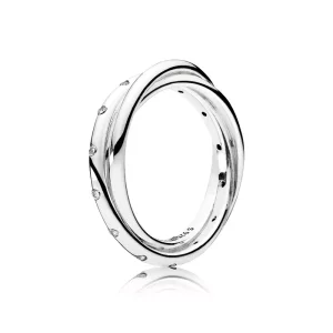 (afbeelding voor) PANDORA Forever Joined Ring - 191034CZ