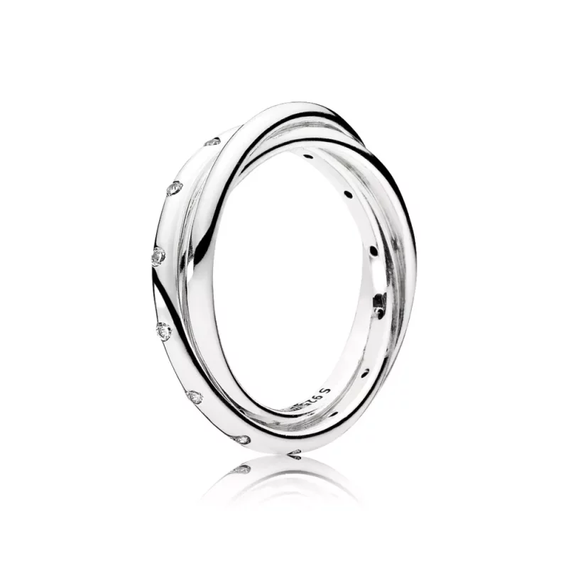 (afbeelding voor) PANDORA Forever Joined Ring - 191034CZ