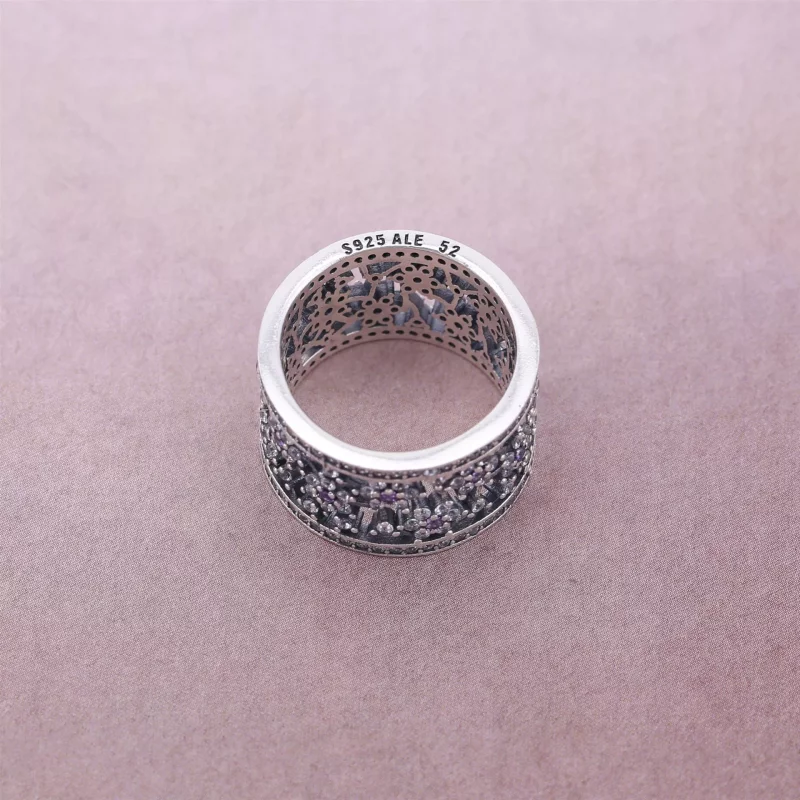 (afbeelding voor) PANDORA Forget Me Not Ring - 190991ACZ - Bekijken 3