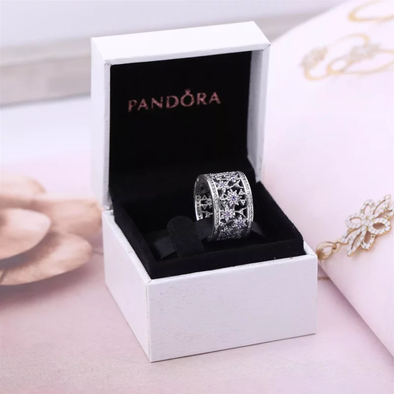 (afbeelding voor) PANDORA Forget Me Not Ring - 190991ACZ - Bekijken 4
