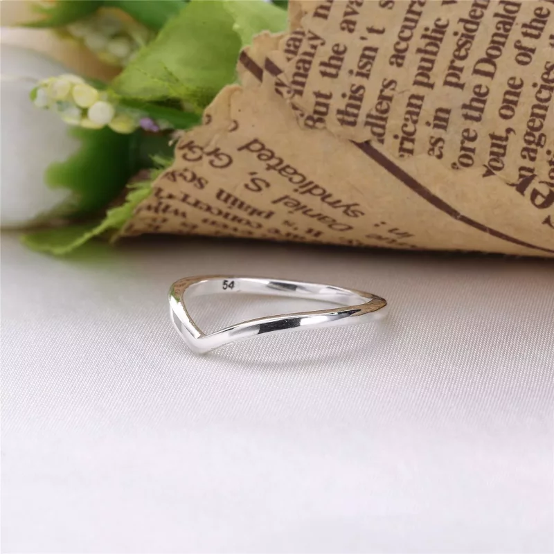 (afbeelding voor) PANDORA Glimmende Wishbone Ring 196314 - Bekijken 2