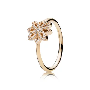 (afbeelding voor) Pandora Gouden Lace Botanique Ring 150182CZ
