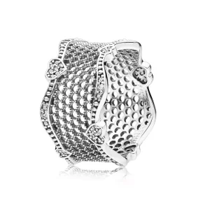 (afbeelding voor) PANDORA Lace Of Love Ring 197706CZ