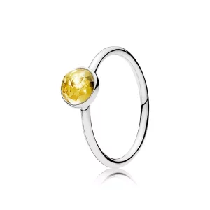 (afbeelding voor) PANDORA November Droplet Birthstone Ring - 191012Ci