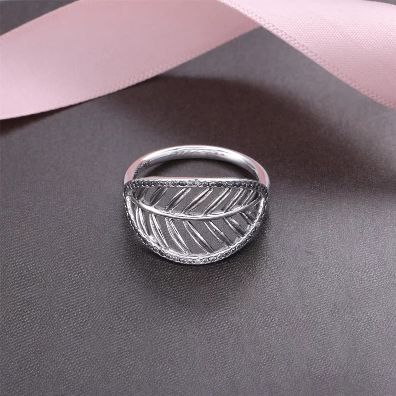 (afbeelding voor) PANDORA Palm Tree Silver Ring With Cubic Zirconia - 190952CZ - Bekijken 2