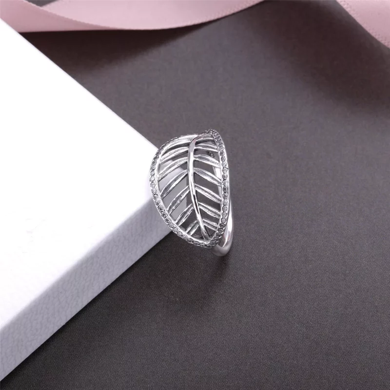 (afbeelding voor) PANDORA Palm Tree Silver Ring With Cubic Zirconia - 190952CZ - Bekijken 3