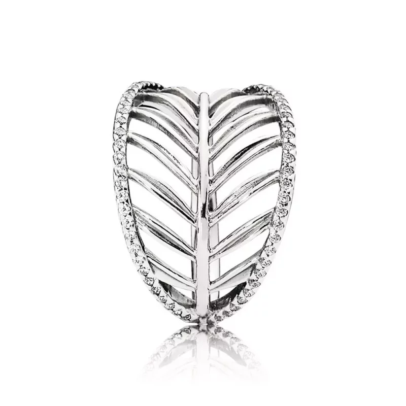 (afbeelding voor) PANDORA Palm Tree Silver Ring With Cubic Zirconia - 190952CZ - Bekijken 4