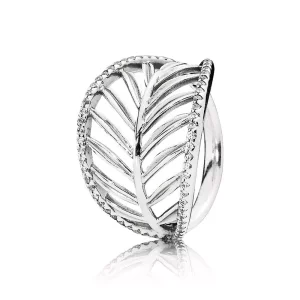 (afbeelding voor) PANDORA Palm Tree Silver Ring With Cubic Zirconia - 190952CZ