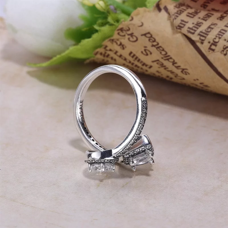 (afbeelding voor) PANDORA Prachtige Elegante Ring 191031CZ - Bekijken 3