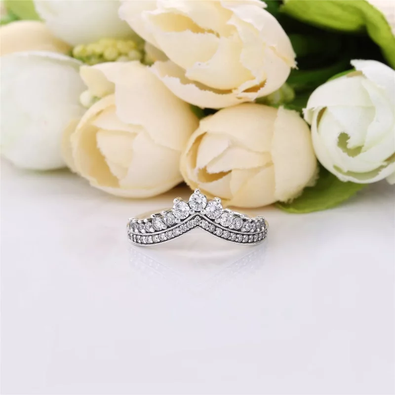 (afbeelding voor) PANDORA Princess Wish Ring 197736CZ - Bekijken 2