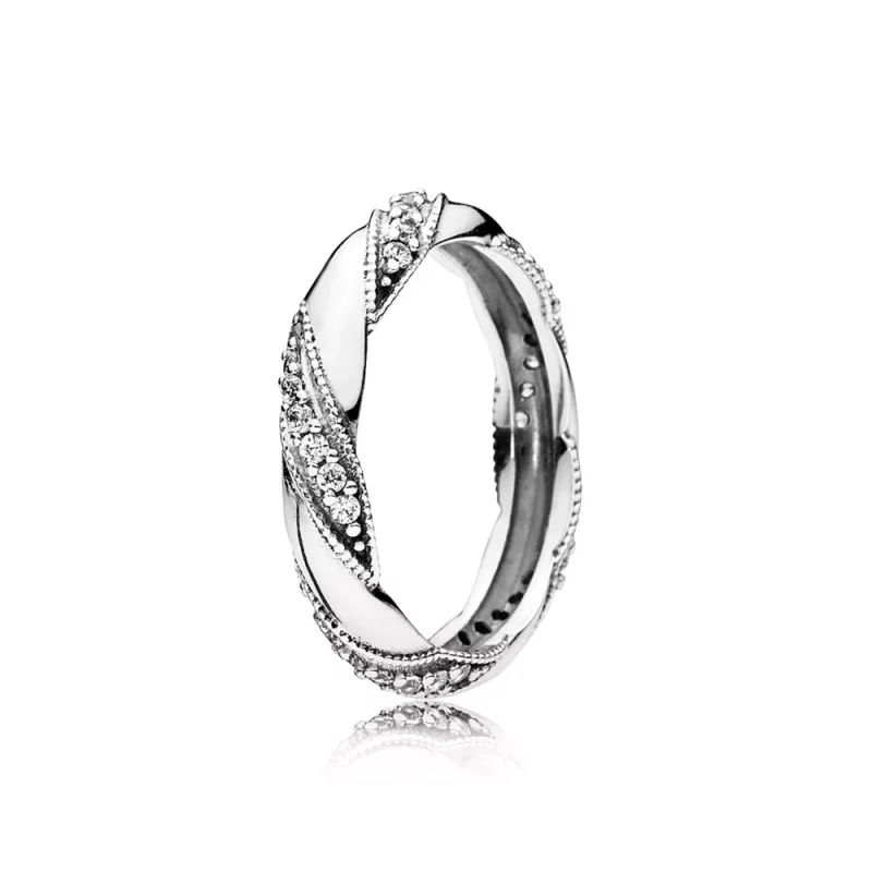 (afbeelding voor) PANDORA Ribbon Of Love Ring - 190981CZ