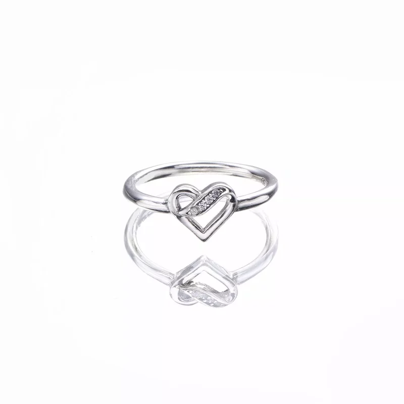 (afbeelding voor) Ribbon Of Love Ring - 191022CZ - Bekijken 2