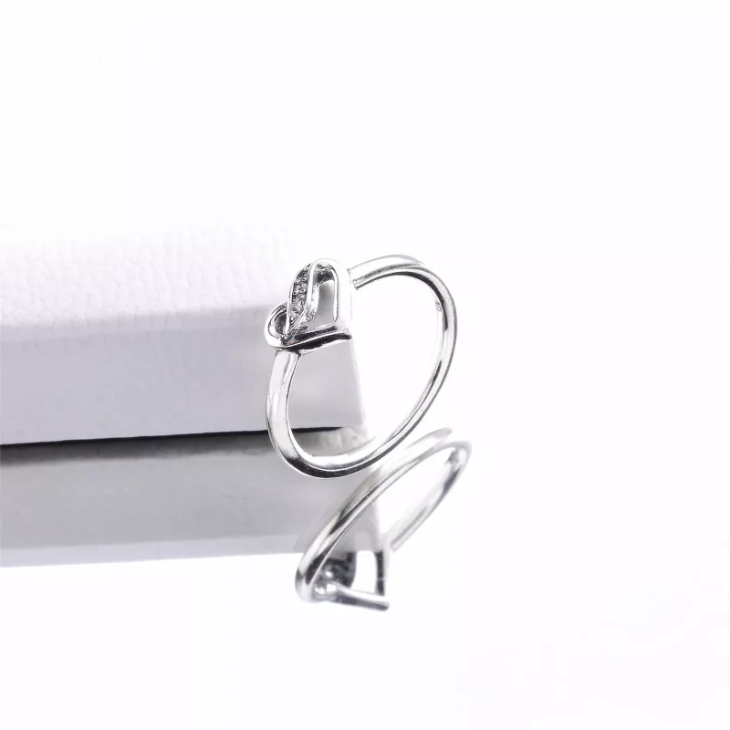 (afbeelding voor) Ribbon Of Love Ring - 191022CZ - Bekijken 3
