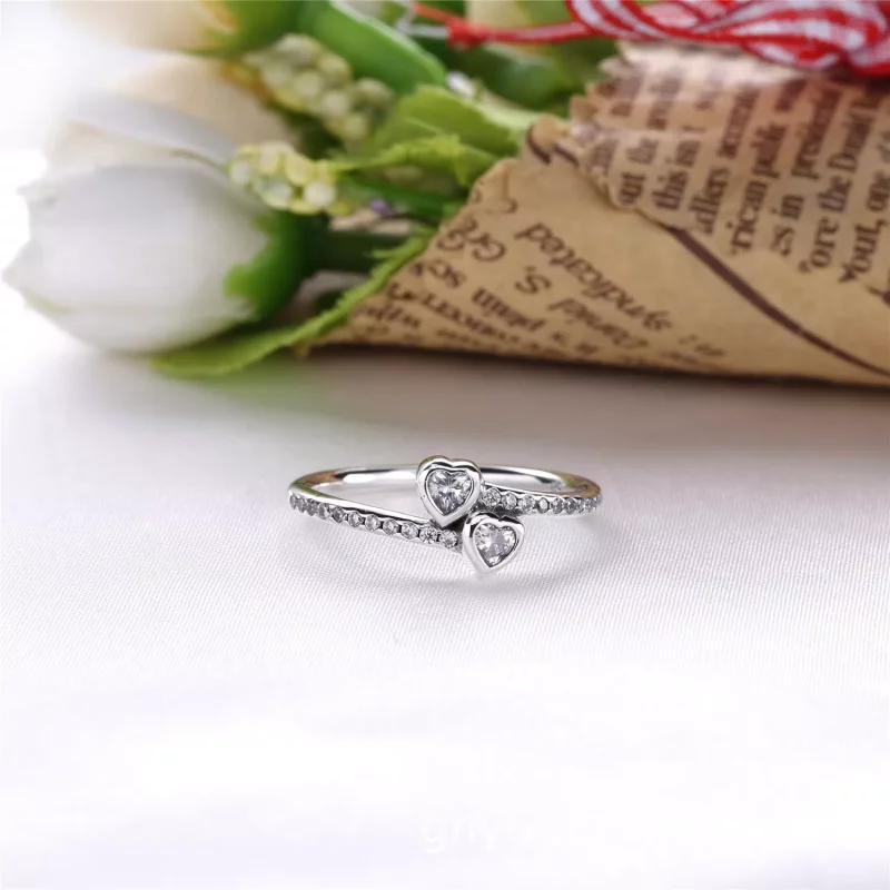 (afbeelding voor) Ring Forever Hearts 191023CZ - Bekijken 2