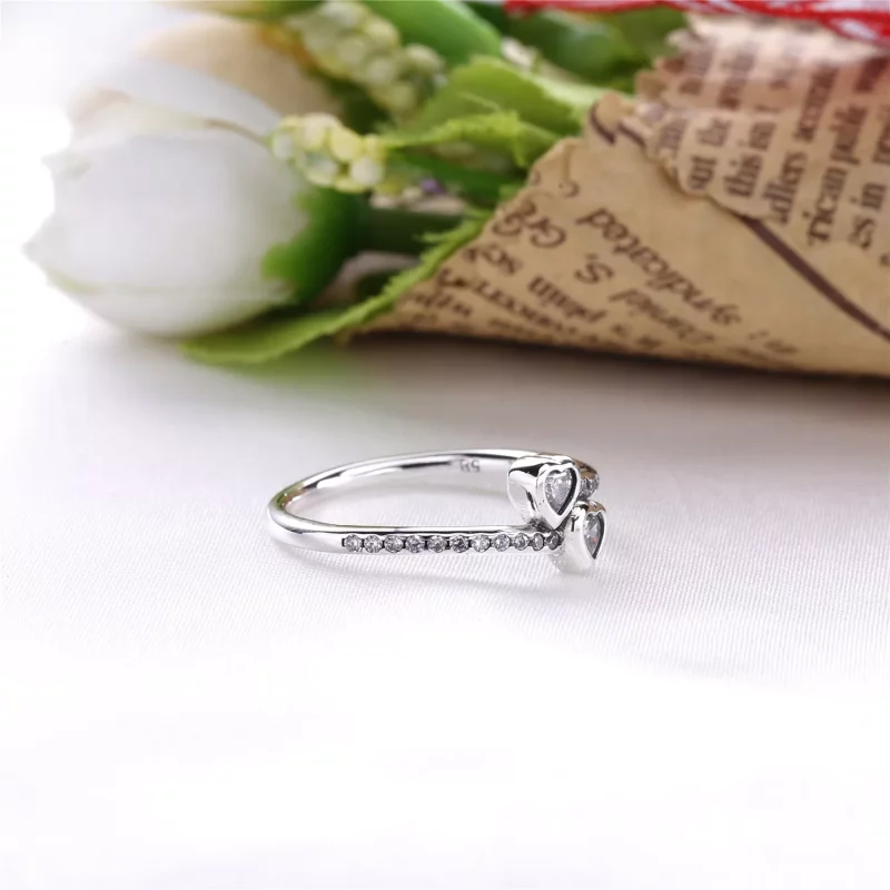 (afbeelding voor) Ring Forever Hearts 191023CZ - Bekijken 4