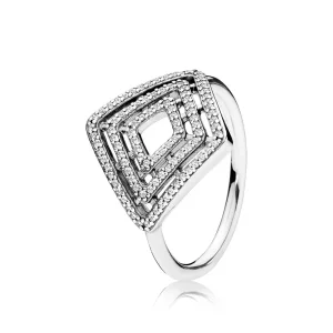 (afbeelding voor) PANDORA Ring Geometrische Lijnen - 196210CZ