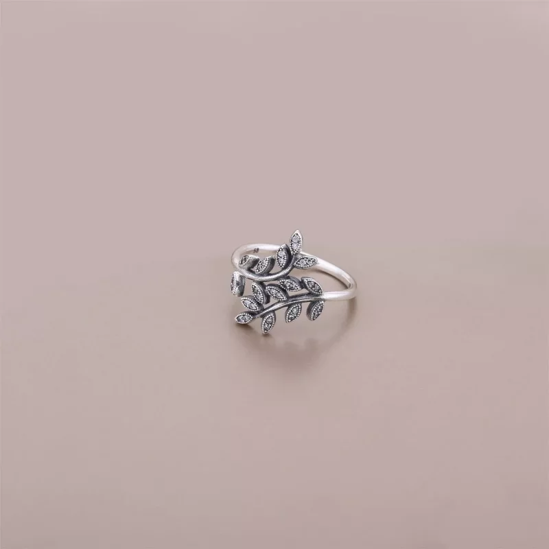 (afbeelding voor) PANDORA Ring Met Glinsterende Bladeren 190921CZ - Bekijken 2