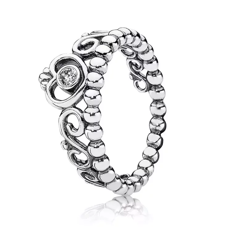 (afbeelding voor) PANDORA Ring Met Prinsessenkroontje 190880CZ