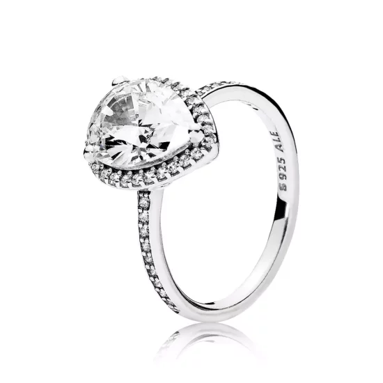 (afbeelding voor) Ring Schitterrende Druppel 196251CZ