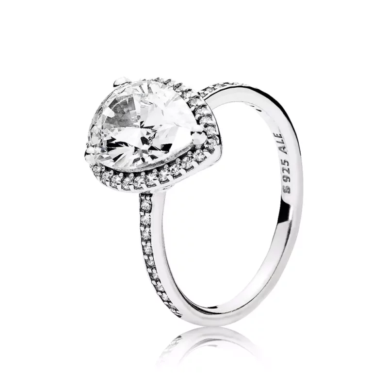 (afbeelding voor) Ring Schitterrende Druppel 196251CZ