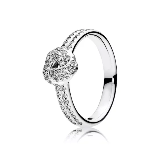 (afbeelding voor) PANDORA Ring Sprankelende Liefdesknoop 190997CZ