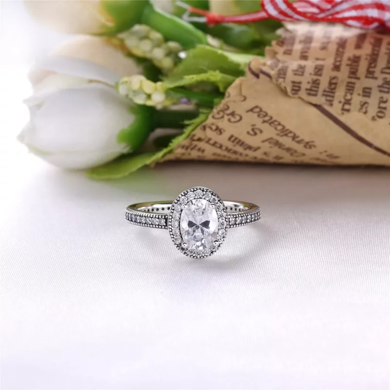 (afbeelding voor) Ring Vintage Elegantie 191017CZ - Bekijken 2