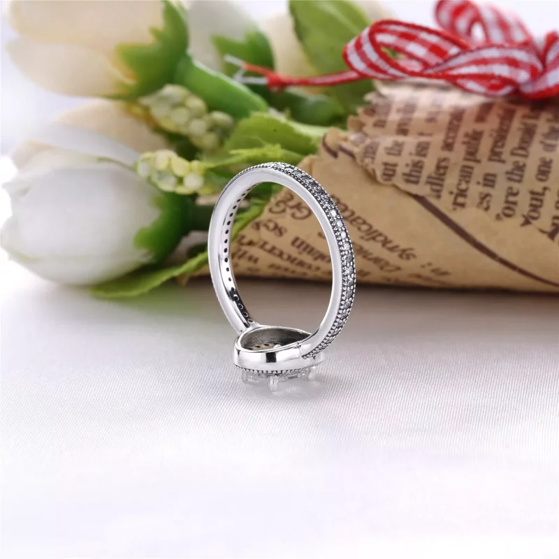 (afbeelding voor) Ring Vintage Elegantie 191017CZ - Bekijken 3