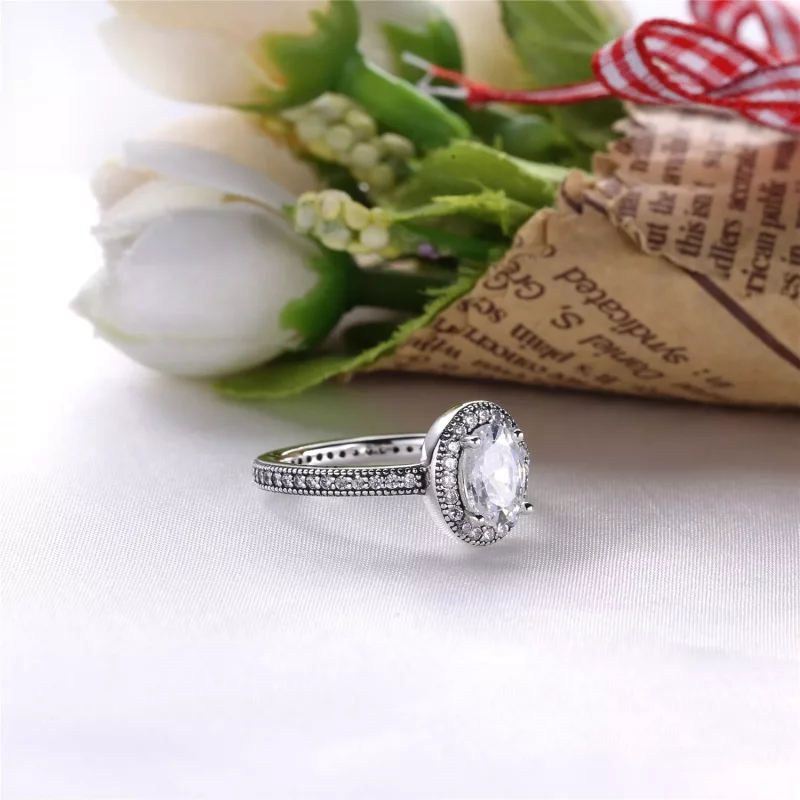 (afbeelding voor) Ring Vintage Elegantie 191017CZ - Bekijken 4