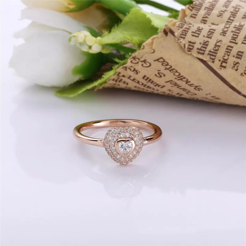 (afbeelding voor) Pandora Rose Hart Ring Py00134-1 - Bekijken 2