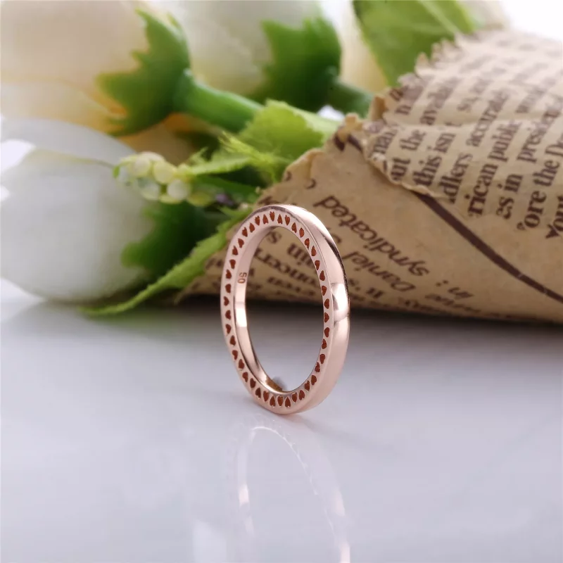 (afbeelding voor) Pandora Rose Klassieke Harten Ring 186237 - Bekijken 2