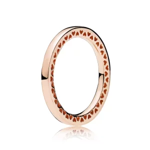 (afbeelding voor) Pandora Rose Klassieke Harten Ring 186237